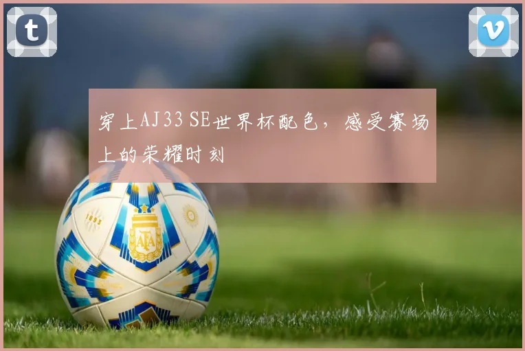 穿上AJ33 SE世界杯配色，感受赛场上的荣耀时刻